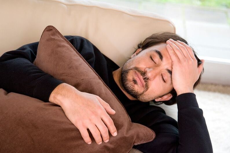 Weakness due to prostatitis